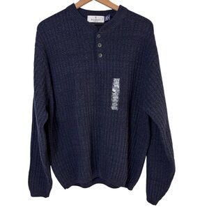 BILL BLASS MENSWEAR LONGSLEEVE MEN SWEATER SIZE X-LARGE NEW WITHOUT TAGS